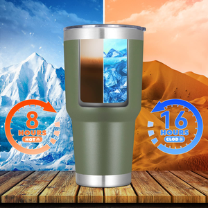 Vente en gros de gobelets isothermes à double paroi avec revêtement en poudre de 20 oz et 30 oz, tasses à café isothermes de 20 oz en acier inoxydable pour le voyage - Product Image 2