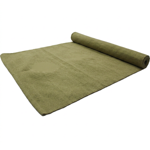 Alfombra de Yoga de Algodón Ecológica con Base de Caucho Natural para Entrenamiento en Casa o Gimnasio - Product Image 1