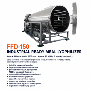 Máquina Industrial de Secado por Congelación de Alimentos para Procesamiento de Comidas Preparadas FFD-150, Aprox. 150 m² Lote de 1500 kg - Product Image 6