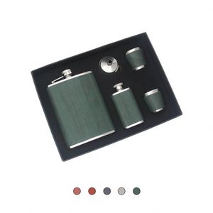 กระติกน้ำสแตนเลสขนาดพกพาขายดี สำหรับใส่เหล้าวิสกี้ ชุดของขวัญ - Product Image 2