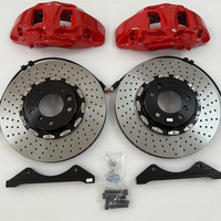Kit de gros freins de mise à niveau des performances RS 9N étrier à 6 pots 380*36mm pour vw Golf Mk5 Mk6 gti Mk7