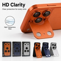 Ultraslanke, multi-hoek verstelbare, verborgen camera-filmhouder voor iPhone 18 Pro Max, bescherming van aluminiumlegering, standaard, lensfilm