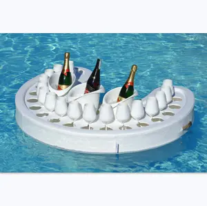 Model Zwembad Drijvende Bar Drijvende Tafel Voor Drinken