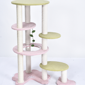 Luxury Multi Level <strong>Cat</strong> Tree <strong>Tower</strong> With Condo Sisal <strong>Scratching</strong> Post Space Capsule <strong>Cat</strong> Activity Center for Indoor <strong>Cats</strong> - Product Image 6