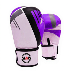 MAW Boxing Gloves PU Material Velcro Closure Breathable Unisex for Boxing Training - Product Image 6