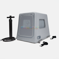 Haute qualité voyage chien chenil extérieur tente pour animaux de compagnie transporteur Portable gonflable doux chien caisse chenil pour animaux de compagnie pour les voyages en plein air