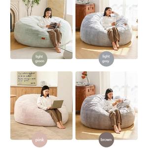 Meubles de maison modernes canapé de loisirs allongé pour le salon la vie paresseuse remplissable de poufs gigantesques canapés pour adultes et enfants - Product Image 6