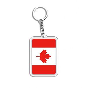 Llavero de acrílico con bandera nacional de Metal Country Flag Crafts, recuerdo de América y Palestina, colgante para bolso - Product Image 4