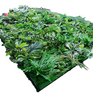 Mur végétal artificiel Shenghong Landscape, fougères 100cm-200cm, décoration extérieure, fleurs en plastique PU, soie douce - Product Image 3