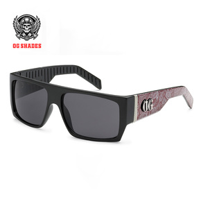 <span class=keywords><strong>แว่น</strong></span>กันแดดทรงเหลี่ยมขนาดใหญ่สไตล์ OG รุ่น <span class=keywords><strong>Locs</strong></span> ปี 2026 แนวชิคาโน ฮาร์ดคอร์ กังสต้า ป้องกันรังสียูวี 400 - Product Image 5