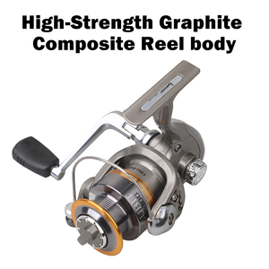 Carrete de Pesca Giratorio de Alta Resistencia con Manivela O/T, 5000, de Aluminio, 4+1BB, Relación 4.9:1, Piñón de Latón, Alto Torque, Precio de Fábrica, para Pesca de Striper - Product Image 3