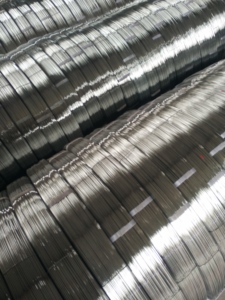 Alambre de Acero Ovalado Galvanizado en Caliente de Alta Resistencia 17-15 16-14, Precio de Mayoreo de Fábrica, Alambre de Acero para Uso Industrial - Product Image 1