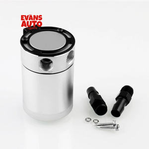 Lata de captura de aceite de <span class=keywords><strong>2</strong></span> puertos con deflector universal, depósito de tanque de captura de separador de aire y aceite - Product Image 5