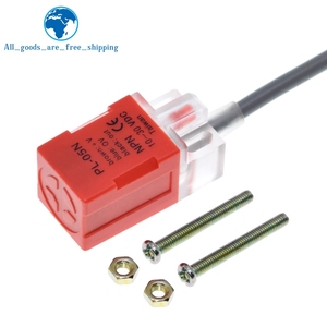 TZT <span class=keywords><strong>PL</strong></span>-05N สวิตช์เซ็นเซอร์ความใกล้ชิดอุปนัย5มม. NPN Out DC10-30V เปิดปกติไม่มีสำหรับ Arduino - Product Image 6