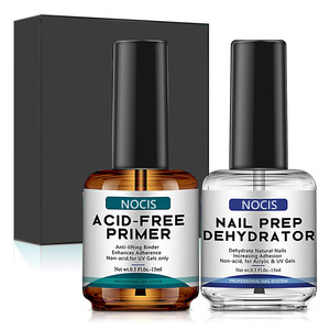 2-Piece Manicure <b>Set</b> Cross-Border Moisturizing Powder Anti-Warping Balance Liquid Acid-Free Primer Builder <b>Gel</b> Matte - Product Image 1