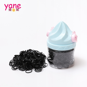 Coleteros Coloridos para Niños, 300 Piezas de Bandas Elásticas de Goma con Caja de Almacenamiento en Forma de Helado - Product Image 4