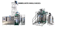 300L Über kritische CO2-Hanföl-Extraktionsmaschine CBD-Öl Extraktor Zitronengras Ätherisches Öl LX2