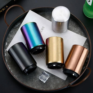 Destapador de Botellas de Cerveza Magnético de Acero Inoxidable, Personalizado, Automático, de Empuje, para Regalo - Product Image 4