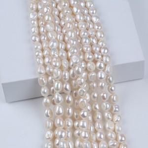 10-11mm White Edison Freshwater <b>Pearls</b> Natural Scattered Particles for DIY Necklace Bracelet Earrings <b>Loose</b> <b>Pearls</b> - Product Image 4