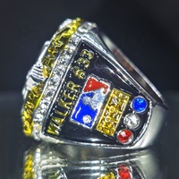 Bague de championnat des Red Wings de Detroit 2002, réplique en alliage de la bague de championnat de hockey sur glace, emblème d'équipe gravé, souvenir sportif, objet de collection