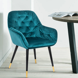 Petite <span class=keywords><strong>chaise</strong></span> de salle à manger moderne en métal de haute qualité, portable et stable, pour salon, maison ou hôtel - Product Image 1