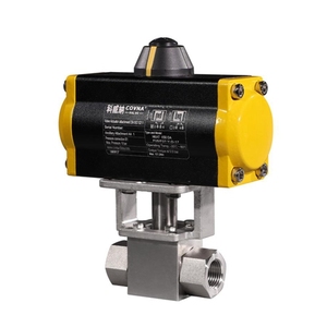 Válvula de Bola Neumática de Doble Acción COVNA HK56-G de 1/4 Pulgada y 2 Vías, Roscada, de Acero Inoxidable 304, para Pedidos Urgentes - Product Image 3