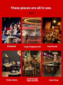 เครื่องทำป๊อปคอร์นไฟฟ้าแบบสองหม้อ สำหรับอุตสาหกรรม/เชิงพาณิชย์ ขนาด<span class=keywords><strong>ออนซ์</strong></span> - Product Image 6