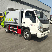 Camion compacteuse à ordures Foton Forland Mini 4x2, petit camion de collecte des déchets, véhicule de gestion des déchets compact, directement de l'usine