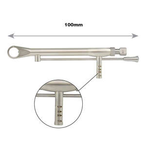 Alat Restorasi Implan Gigi Buffalo Stainless Steel, Obeng Manual untuk Sistem Gigi Universal - Product Image 4