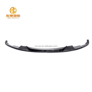 Lame de pare-choc avant en fibre de carbone forgée, protection de voiture, <span class=keywords><strong>BMW</strong></span> série 3 F30 F31 - Product Image 1