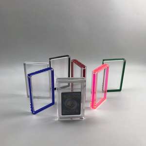 JIHONG Vente en gros Support d'affichage acrylique à aimant fort pour carte <span class=keywords><strong>PSA</strong></span> BGS Polyvalent Home Store Retail Display Stand Pokemon - Product Image 3