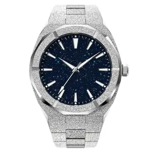 Alta qualità Luxury Paul Style Rich waterproof All stainless steel reloj para hombre orologi da uomo orologio analogico smerigliato per uomo