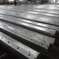 35FT 40FT 60FT 70FT 90FT Poste de distribución de energía galvanizado en caliente Precio Poste de acero eléctrico Poste de mástil alto