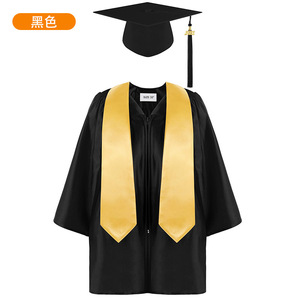 Niños Graduación Cap Bata Conjuntos Kindergarten Niños Niño Graduación <span class=keywords><strong>Ropa</strong></span> Traje Primaria Graduación Cap Bata Ceremonia Traje - Product Image 1