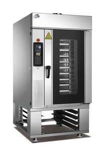 เตาอบเบเกอรี่แบบพาความร้อนเชิงพาณิชย์ 5/10/15 ถาด ใช้แก๊สและไฟฟ้า สำหรับอบเค้ก ขนมปัง บาแกตต์ <span class=keywords><strong>ซาลาเปา</strong></span> ขนมปังนึ่ง และขนมข้าวโพด - Product Image 3