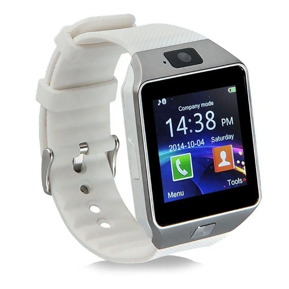 Wholesale High Quality Colorful SD Card Camera BT Mobile Phone Smart Watch With Sim Card for Android IOS Cell Phone