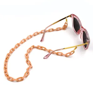 Cadena colorida para gafas de sol deportivas, cordón para gafas, correa de acrílico