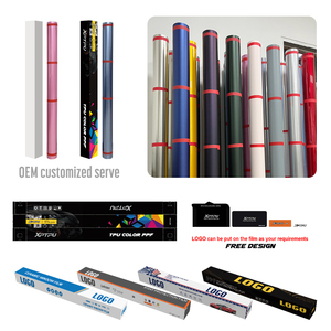Xptpu Top bán Pet PVC có độ bóng cao Màu Ô tô bọc phim vinyl xe bọc phim vinyl bọc - Product Image 2