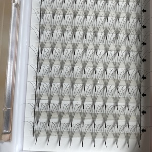 OEM 0.05mm 0.07mm Tige courte Ventilateurs préfabriqués Cils Volume Ventilateurs Votre propre nom Faux cils - Product Image 4