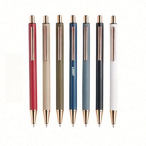 Custom Metal Click <b>Pens</b> with Logo - Personalized Promotional <b>Pens</b> for Business & Office <b>Gifts</b> - Product Image 1