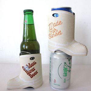 RYO Promotion Sublimation Imprint Neoprene Cowboy Boot Can Coolers Beer Coolie Custom Printing Waterproof 12-Pack Wedding Cooler - Product Image 5