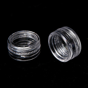 Boîte de rangement ronde à 12 compartiments pour bijoux et perles, organisateur en plastique transparent, conteneur pour salon de manucure, nail art, étui à outils - Product Image 3