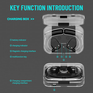 หูฟังบลูทูธหูฟัง inalambricos auriculares ผลิตภัณฑ์อิเล็กทรอนิกส์เพลงเล่นเกมใหม่ - Product Image 5