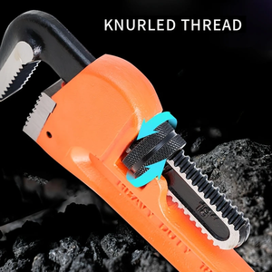 Ensemble <span class=keywords><strong>de</strong></span> clés à tuyau robustes <span class=keywords><strong>de</strong></span> 14 pouces à tête en acier Durable poignées souples sac <span class=keywords><strong>de</strong></span> <span class=keywords><strong>rangement</strong></span> d'entretien <span class=keywords><strong>de</strong></span> <span class=keywords><strong>plomberie</strong></span> réglable boîte OEM - Product Image 4