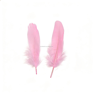 Plumas de Ganso y Pato Teñidas de 13-17 cm (Color Personalizado Lavado) para Decoración de Bodas, Calidad Superior, Venta al Por Mayor/a Granel - Product Image 5