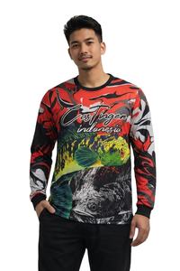 Camiseta Deportiva Premium de Manga Larga, Totalmente Estampada, Transpirable, de Secado Rápido, para Ciclismo, Running, Actividades al Aire Libre y Uso Casual - Product Image 5