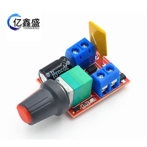 Yixinsheng Mini Dc Motor Pwm <b>Speed</b> <b>Controller</b> 3V 6V 12V 24V 35V 5A With Potentiometer For Motor Control - Product Image 1