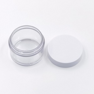 Pot cosmétique vide en PET transparent à paroi épaisse de 8 oz avec couvercle doré ou argenté pour crème et soins de la peau - Product Image 5