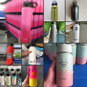 High Quality Stainless Steel Double Wall 32 oz Insulated Vacuum <b>Flask</b> Eco-Friendly Portable Office Climbing Use Half Applicable - Product Image 2