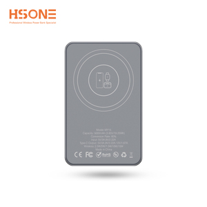 Batería Externa Inalámbrica MY15 L Qi2 de 15W y <span class=keywords><strong>5000mAh</strong></span> con Diseño Magnético, Pantalla TFT, Batería Externa Resistente para Laptops y Teléfonos de Uso Intenso - Product Image 2